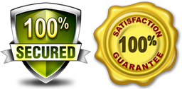 100% Secured & Satisfaction Guarantee