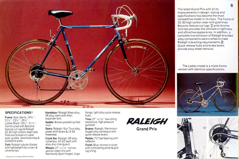 CATALOGUES RALEIGH RALEIGH 1977