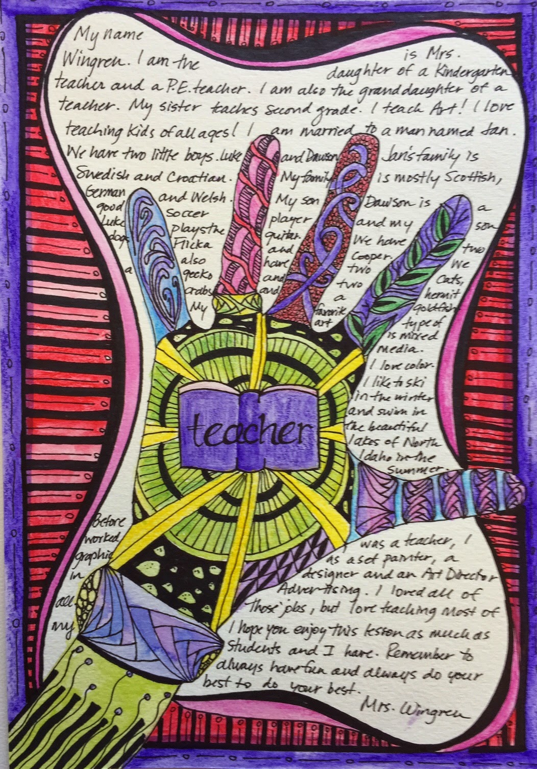 Who's Who and Who's New: Creating meaning: An Artful Approach to Teaching