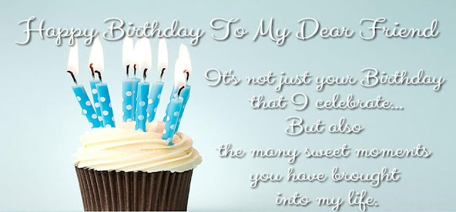 Happy Birthday wishes for Friend image candle on muffin Happy Birthday wishes for Friend image candle on muffin
