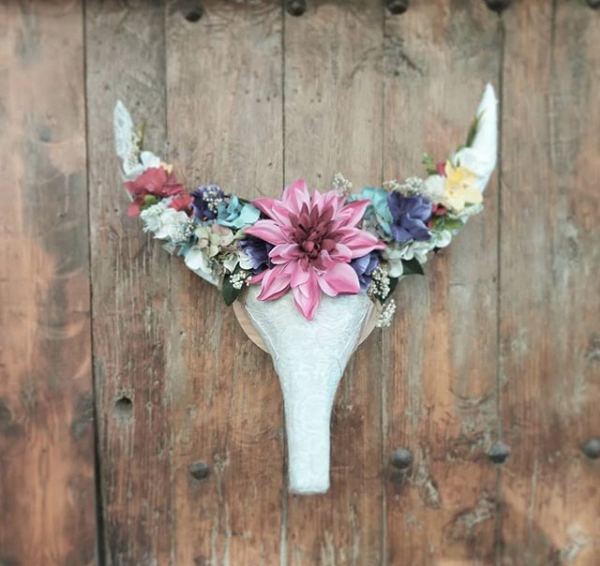 Nuestra versión de las CABEZAS DE RES DECORATIVAS