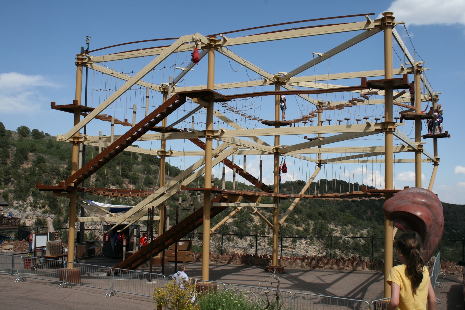 The Morel Family: Windwalker Challenge Course