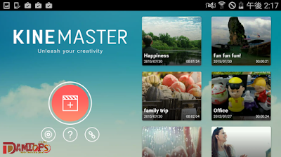 Kinemaster for video editing