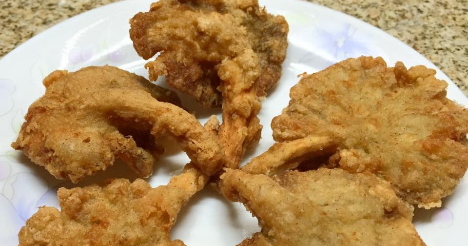 flexible Vegan/Vegetarian Oyster Mushroom fried "Chicken"