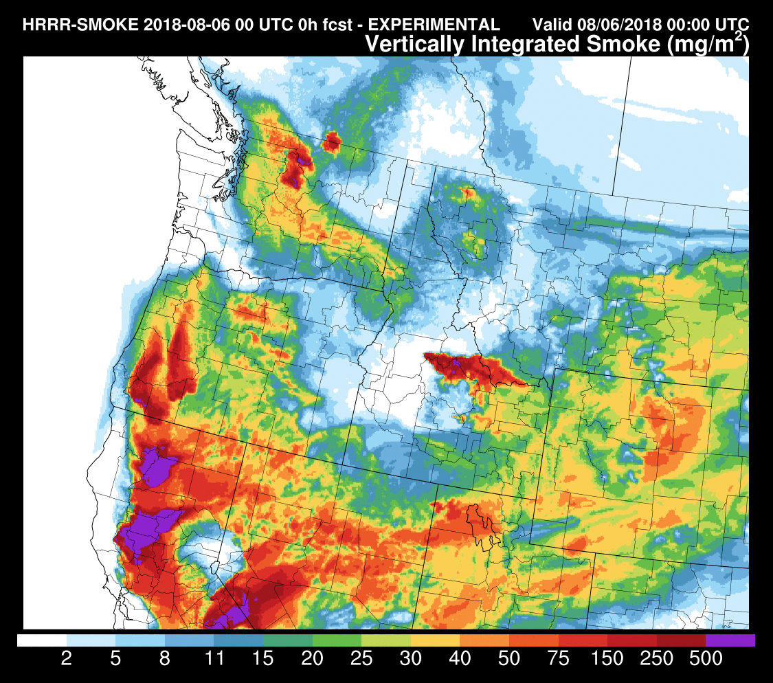the situation worsens by 5 pm monday see below as massive amounts of california and sw oregon smoke pushes northward skies will get hazy and the sun the situation worsens by 5 pm monday see below as massive amounts of california and sw oregon smoke pushes northward skies will get hazy and the sun
