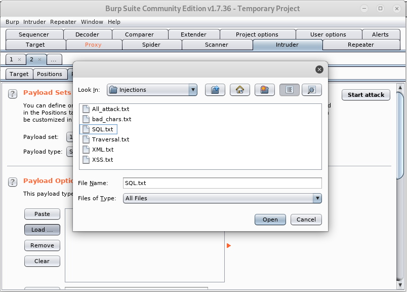 OWASP SQL Injection – Authentication bypass using BurpSuite ~ The ...