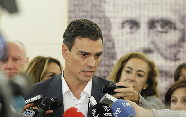 Pedro Sánchez abandona su carrera a la presidencia del Gobierno y se presentará a la de Castilla La Mancha. Pedro%2BSanchez%2B001