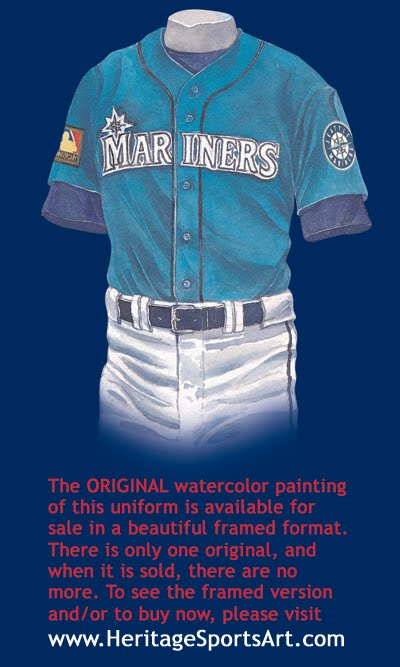mariners light blue jersey
