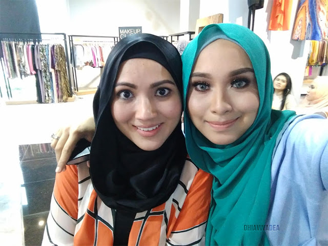 Kat Kelas Erin Leola Mekap MUA Sabah Afieyzea Paling Laju dan Cantik 11