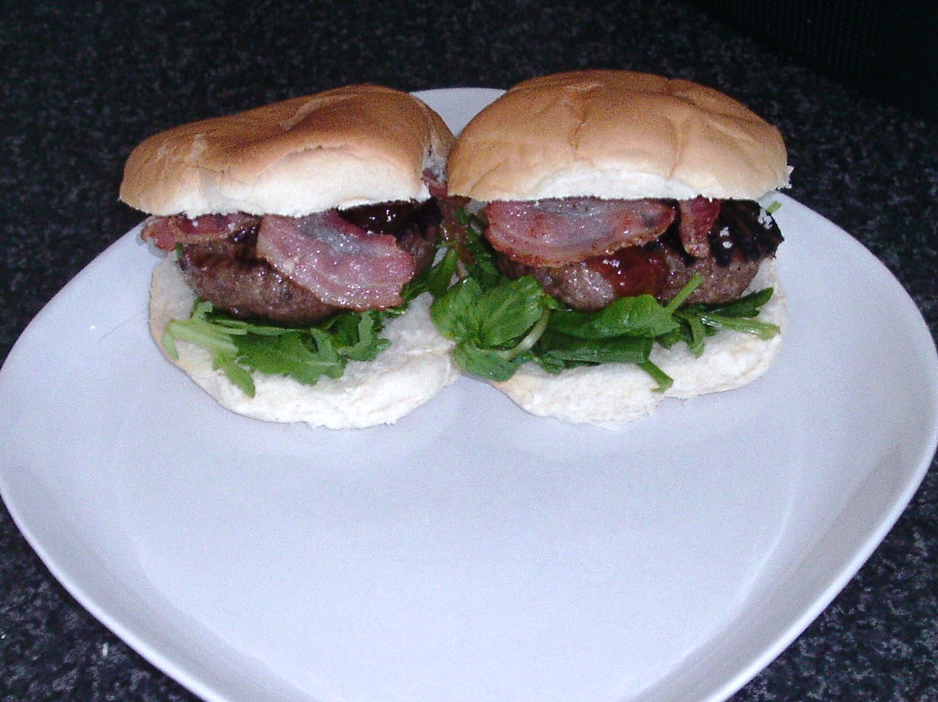 What Should I Have for Dinner Tonight? Kangaroo Burgers with Bacon