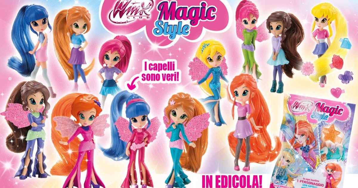 New Winx Figures Collection!! Winx Magic Style 🎔 Winx Club All