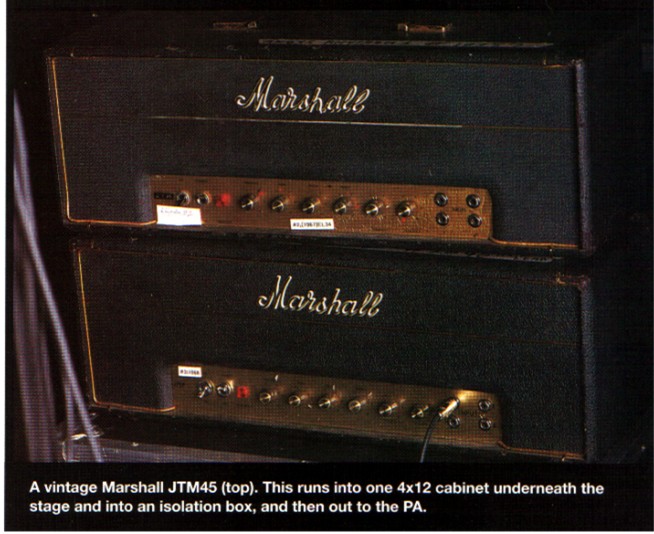 Pedalboard e SetUp SetUp de Angus Young