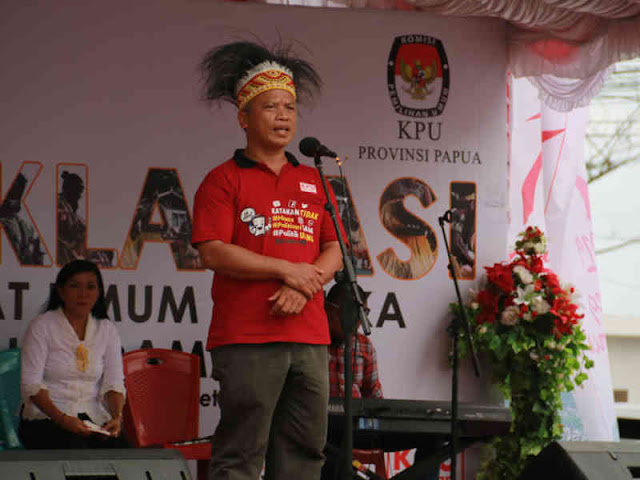 KPU Papua Larang Anggota Berpihak ke Salah Satu Calon Presiden pada Pemilu 2019 KPU Papua Larang Anggota Berpihak ke Salah Satu Calon Presiden pada Pemilu 2019