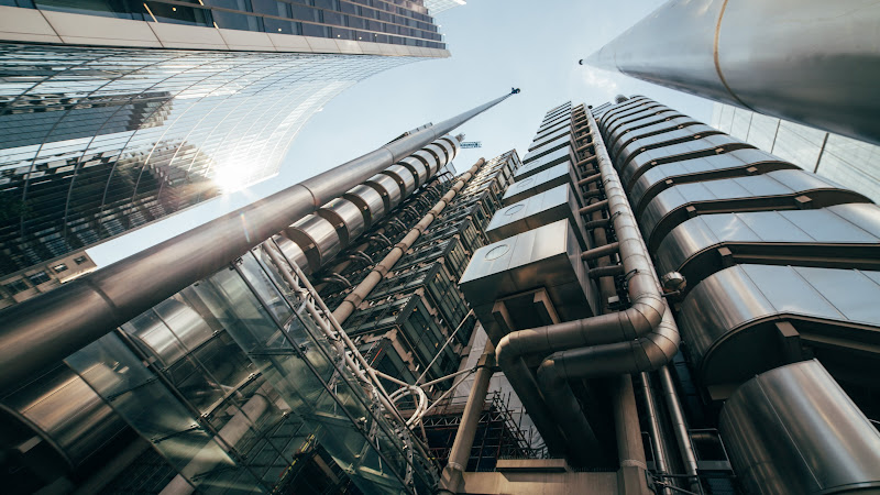 The Lloyd's Building in London
