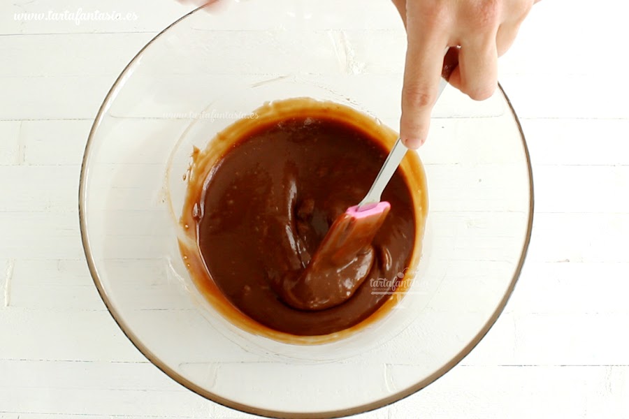 Receta Ganache de chocolate con leche