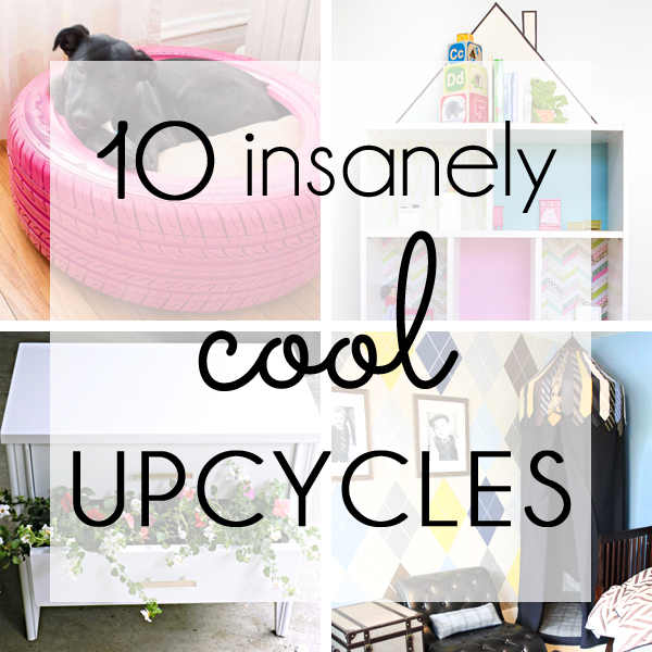 {diy with style} 10 Insanely Cool Upcycle Projects Blue i Style