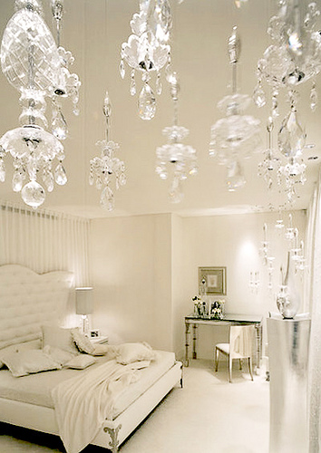 Glamorous White Bedrooms - The Glam Pad