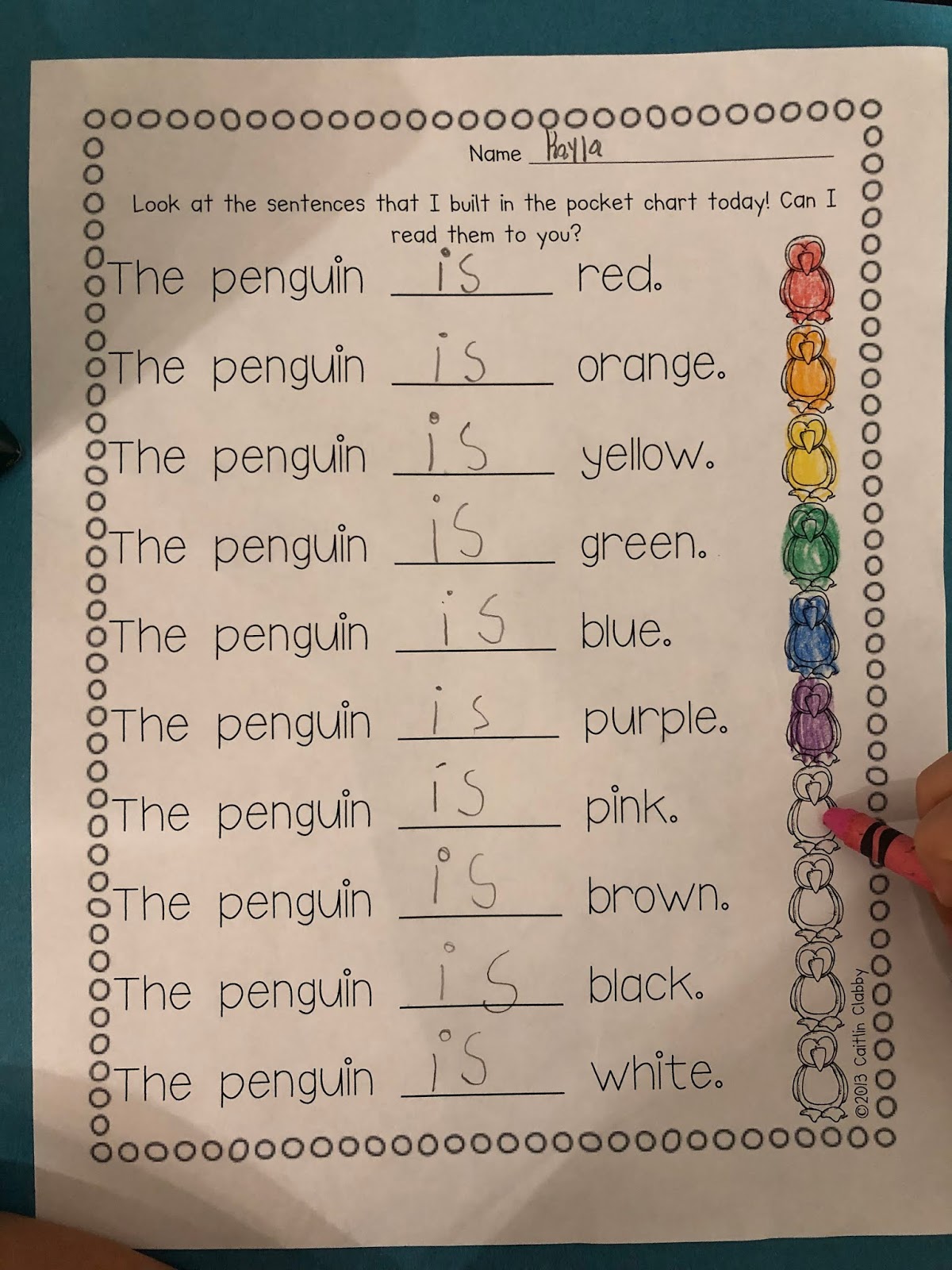 Penguins Can Have Are Chart