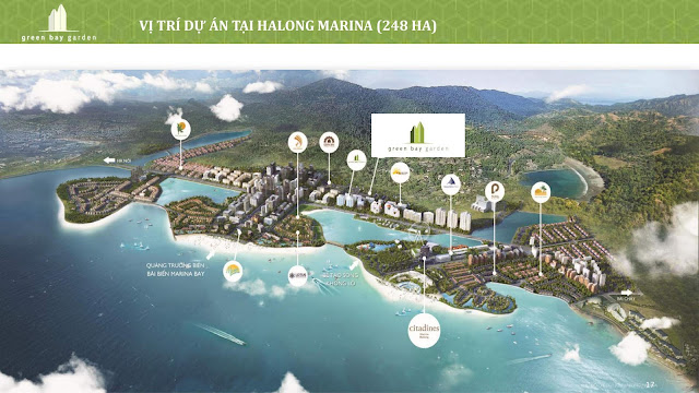 Vị trí dự án Green Bay Garden Vị trí dự án Green Bay Garden