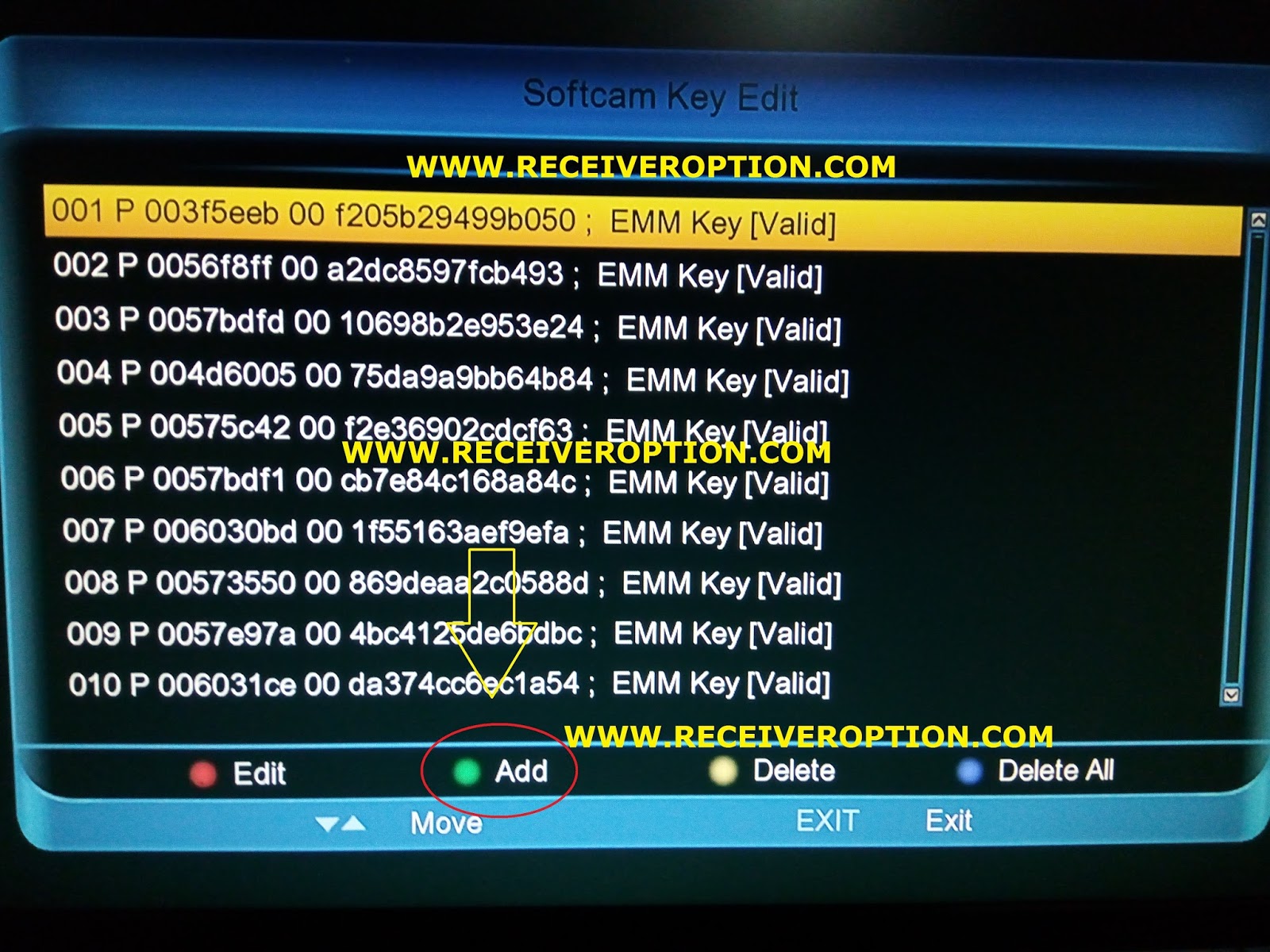 Powervu softcam keys