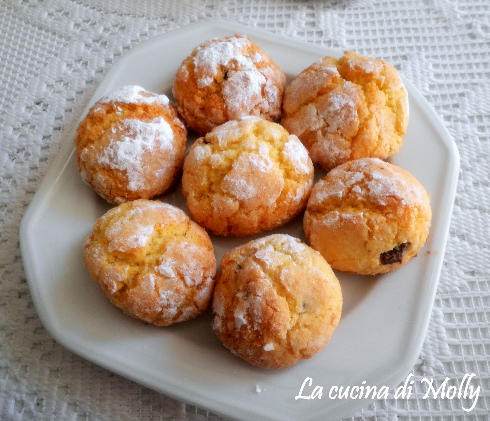 biscotti ghoriba al cocco e gocce di cioccolato