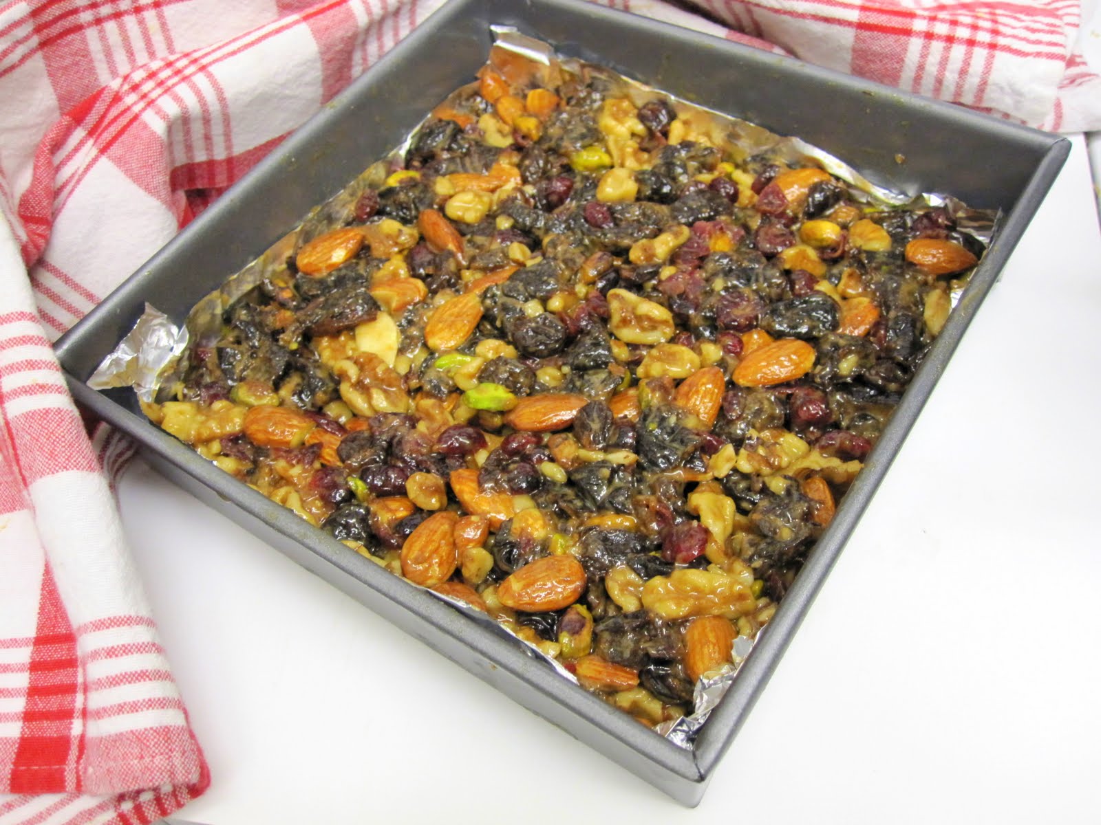 Magpie's Recipes Dairy Free Fruit & Nut Bars Quick and Easy one bowl