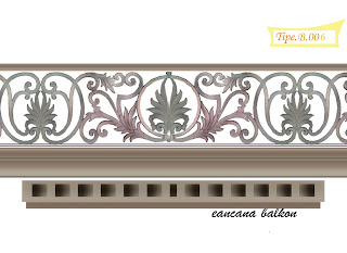 Desain Balkon Klasik Desain, Balkon, Design, Balcony, Besi, Tempa, Klasik