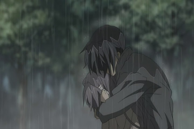Hình ảnh buồn khóc trong mưa đầy tâm trạng khi yêu