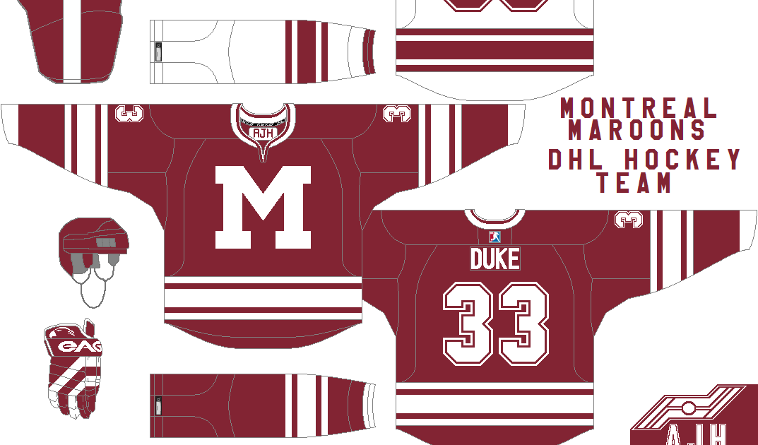 montreal maroons jersey
