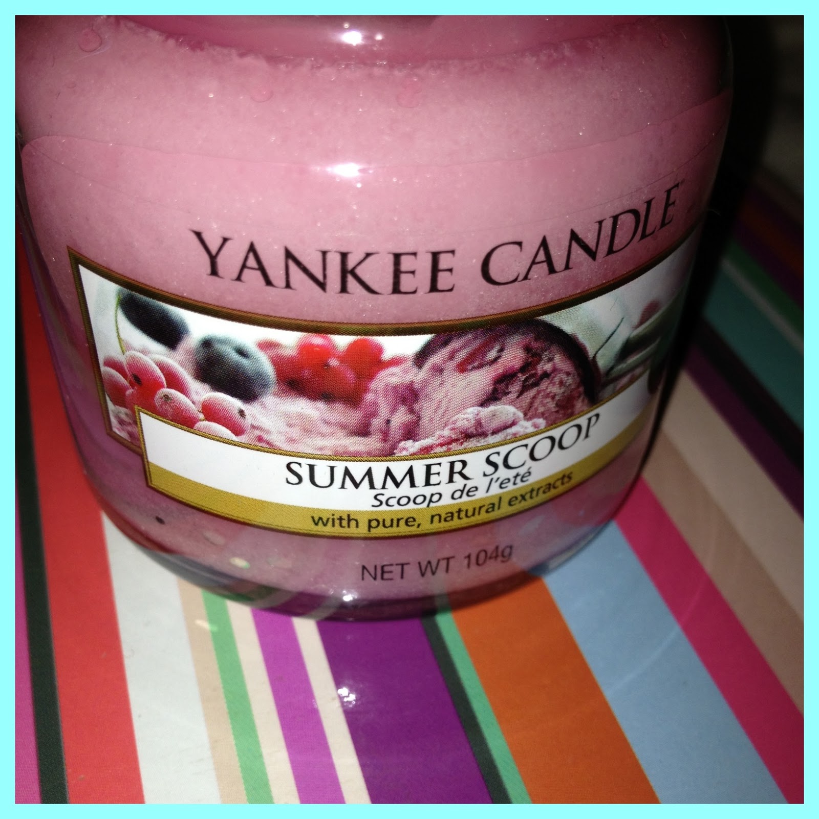 Tara's Treats' Yankee candle Summer Scoop