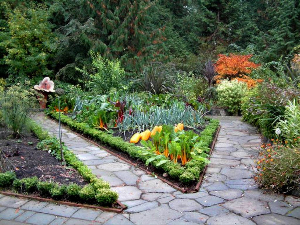 Gardener in a Forest: Potager Inspiration for Your Garden