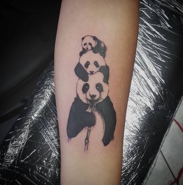 Álbumes 96+ Foto Tatuajes De Oso Panda Para Hombre Mirada Tensa
