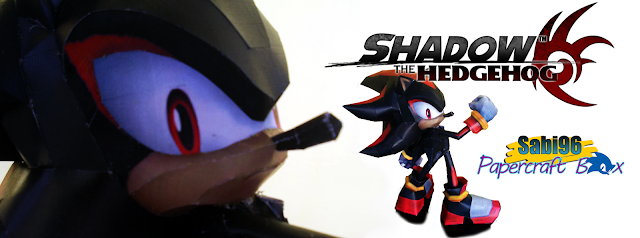 Sonic Adventure Shadow the Hedgehog Paper Model