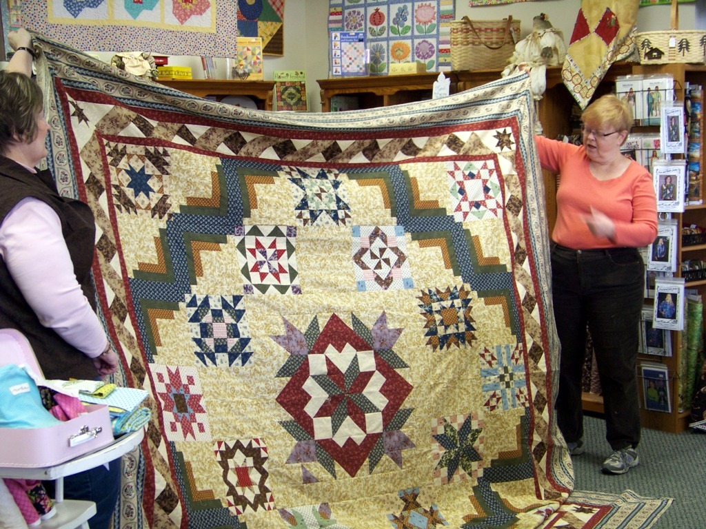 Attic Window Quilt Shop SHOW AND TELL AT THE ATTIC WINDOW QUILT SHOP