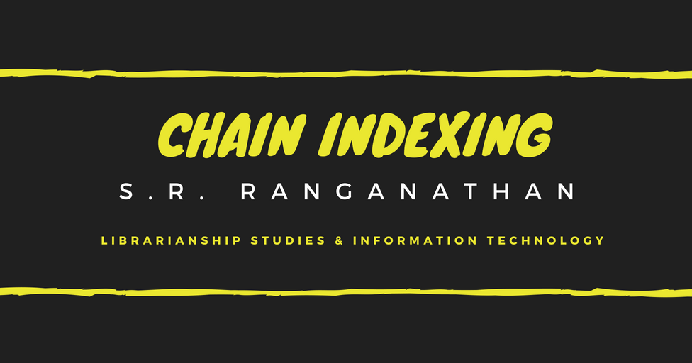 Chain Indexing