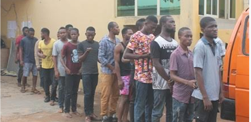 16 Undergraduate Black Axe Members Charged To Court For Cultism In Imo Photo Naira Naija News