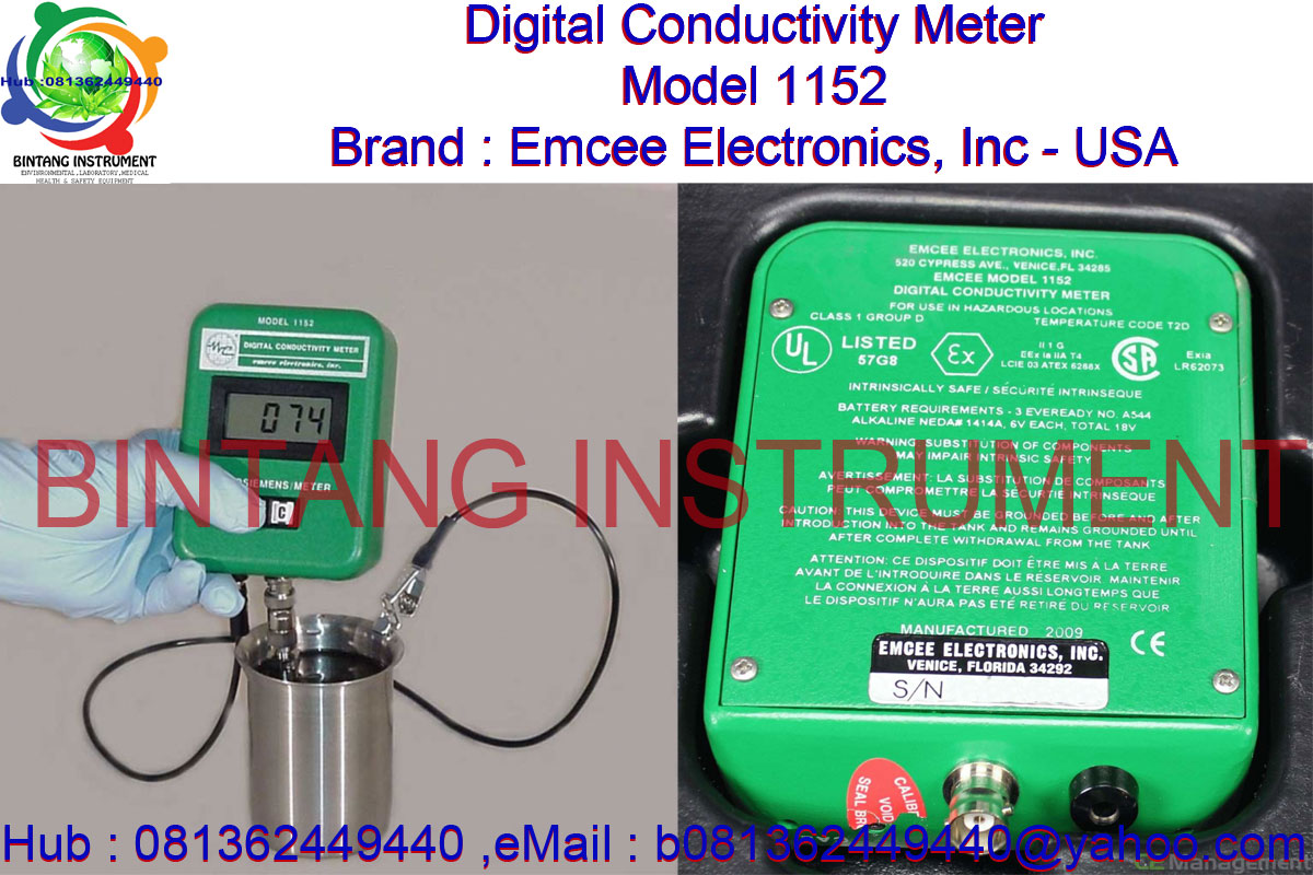 BINTANG INSTRUMENT 081362449440 Jual Digital Conductivity Meter Model
