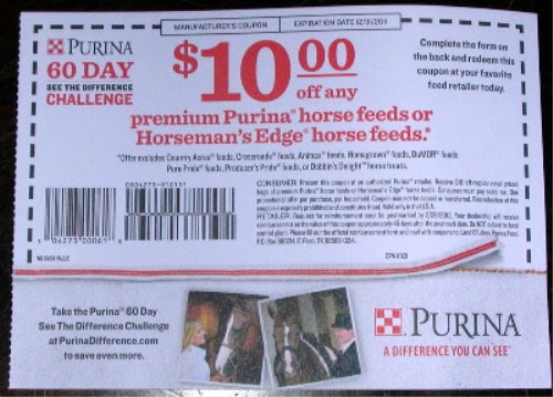 purina horse coupons