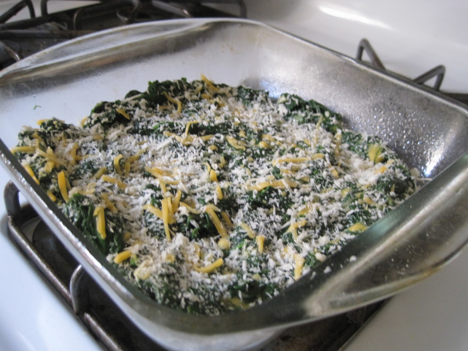 Adventures With My Oven Healthy Spinach Gratin