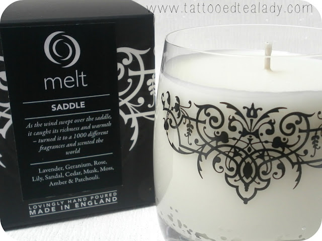 A picture of Melt Candle Co Saddle Candle