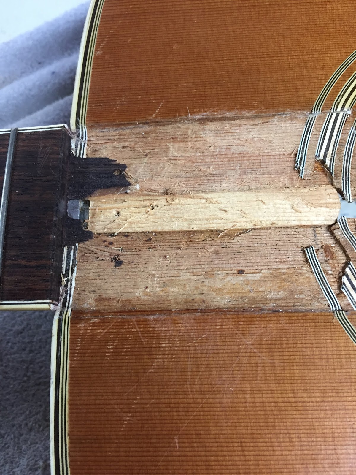 Yamaki 12 String Guitar Neck Joint S. Nathaniel Adams