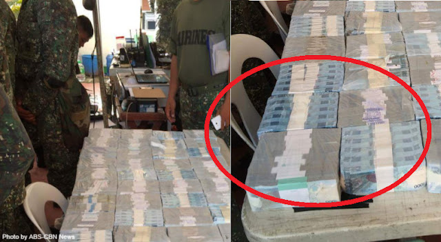 P79 Million seized in the Maute camp, Money might be from Foreign Terror Groups and Drug Money