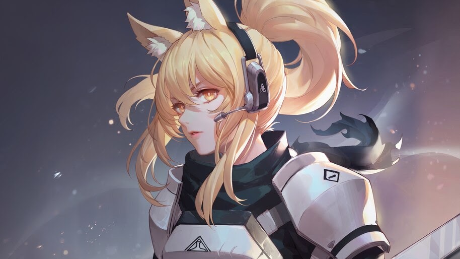 Anime, Girl, Arknights, Nearl, 4K, #6.1885