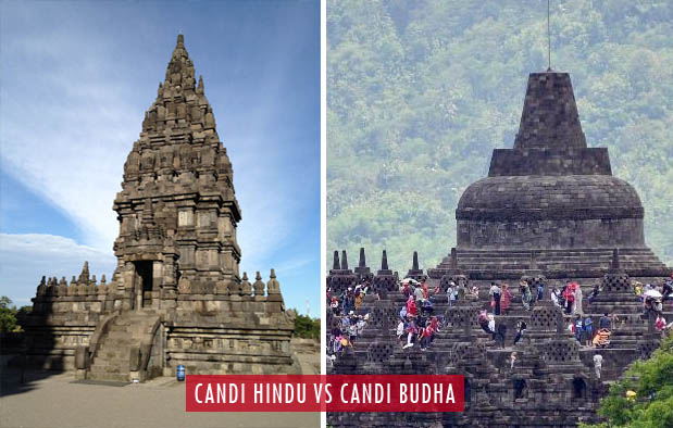 Perbedaan Candi Hindu dan Budha Perbedaan Candi Hindu dan Budha