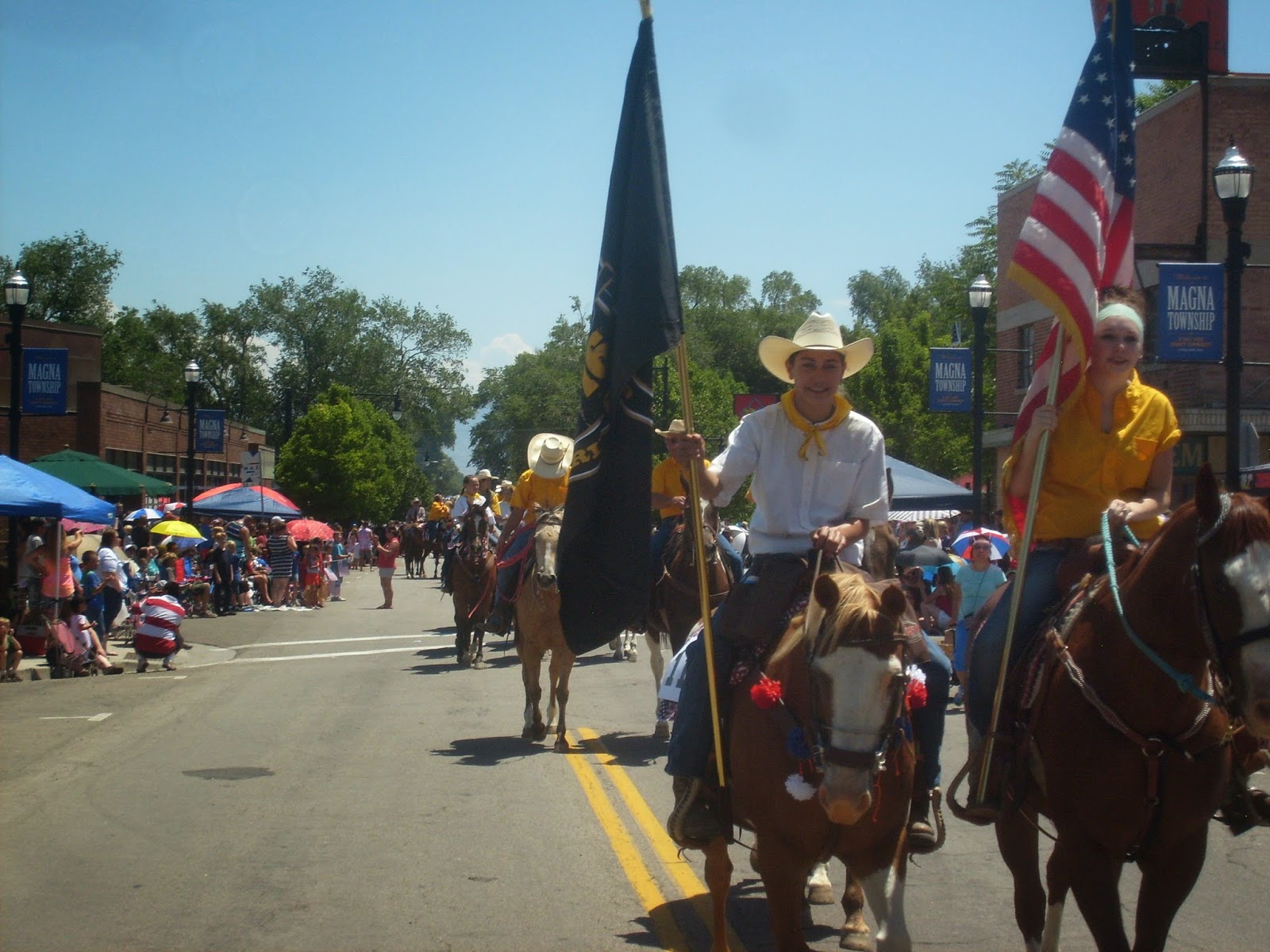 Robert Goble's Blog Magna 4th of July parade 2014
