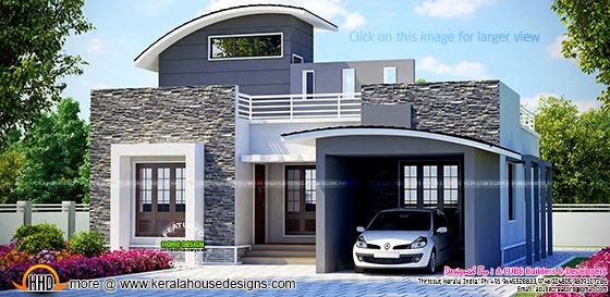 Modern single floor home Modern single floor home