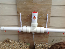 fountain watering chicken system backyard perfect thanks coop feeder