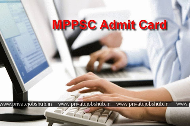 MPPSC Admit Card MPPSC Admit Card