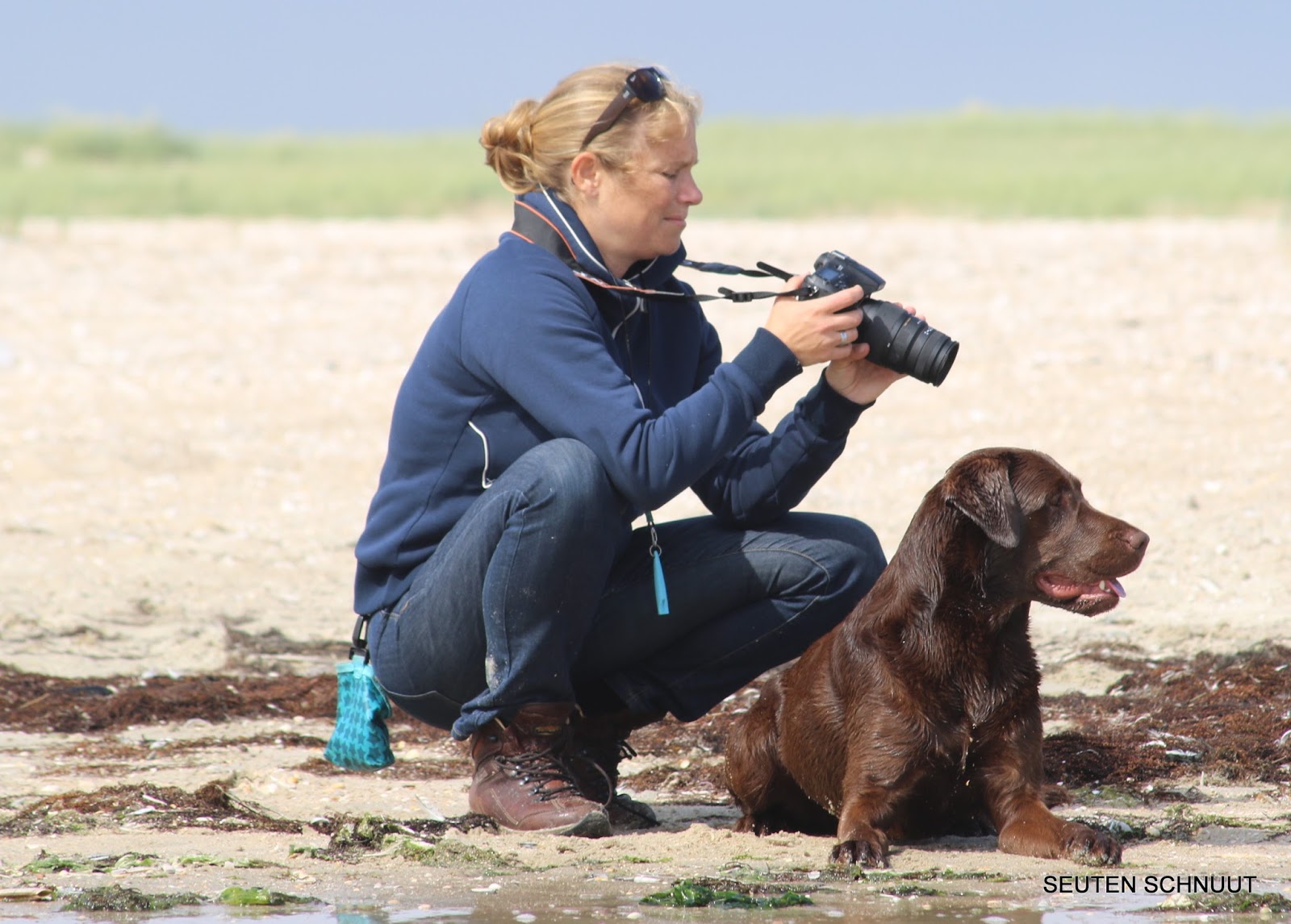 Seuten Schnuut Labradore Ausflug mit Fotoshooting