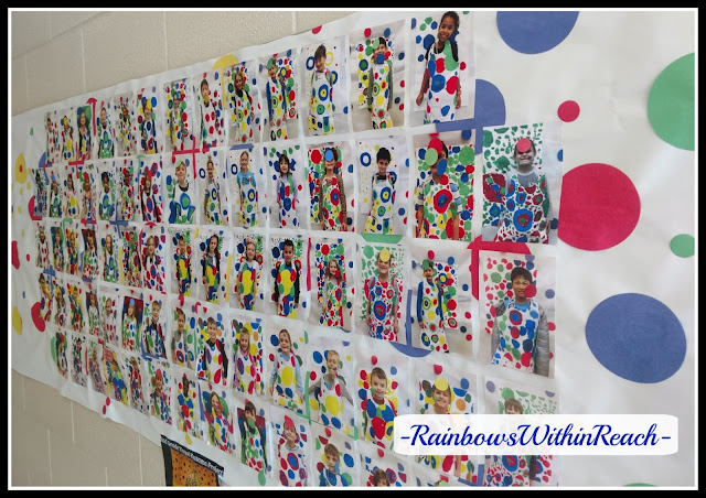 Kusama Artist Study in 2nd Grade: Polka Dot Palooza 